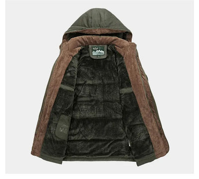 MAX - VESTE D'HIVER ENDUITE EN POLAIRE