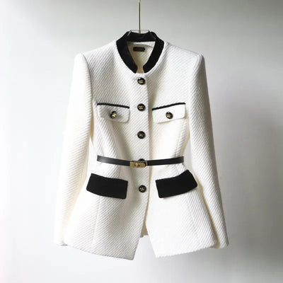 Béatrice | Manteau en Laine : Élégance Intemporelle