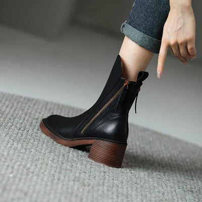 Isolde - Bottines en cuir