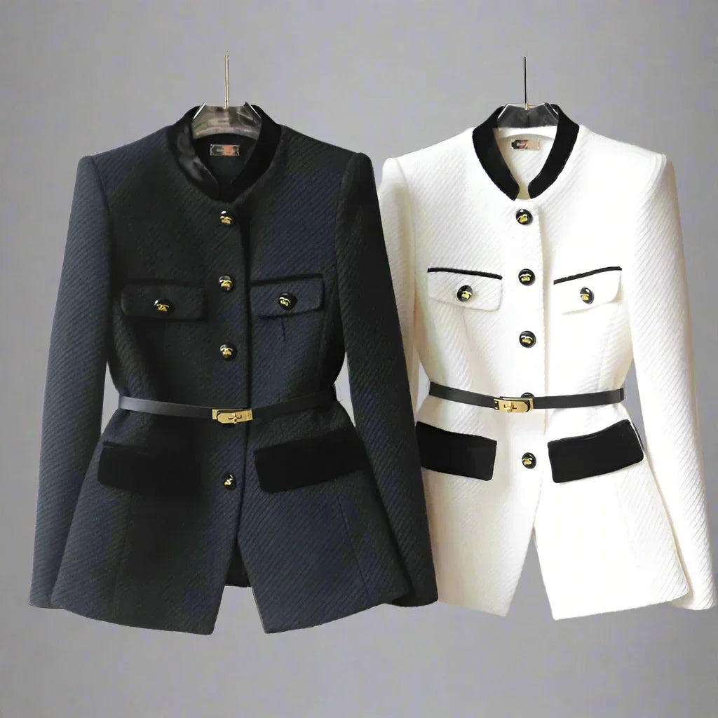 Béatrice | Manteau en Laine : Élégance Intemporelle