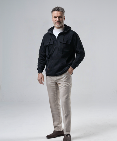 Xavier™ Prime - Sweat à capuche d'hiver confortable avec fermeture éclair