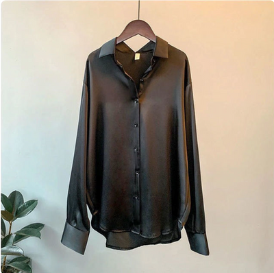 Emma - Blouse Satinée Éclatante