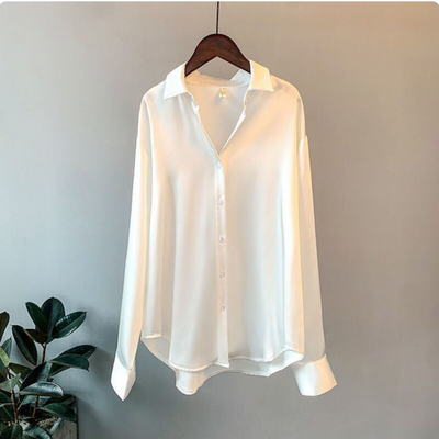 Emma - Blouse Satinée Éclatante