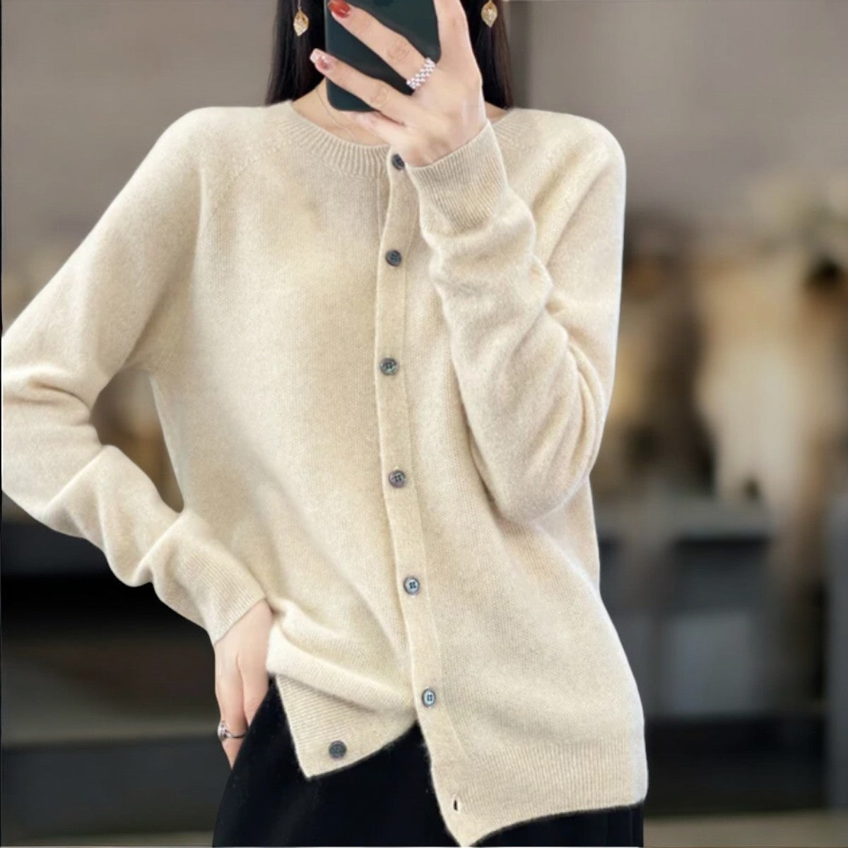 Annika™ | Cardigan Comodo