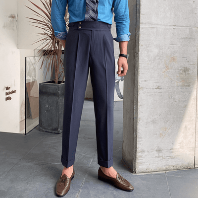 Edward™ - Pantalon Taille Haute - Bouclée