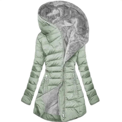 Claire - Parka Élégante en Laine