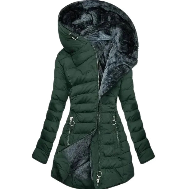 Claire - Parka Élégante en Laine
