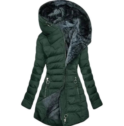 Claire - Parka Élégante en Laine