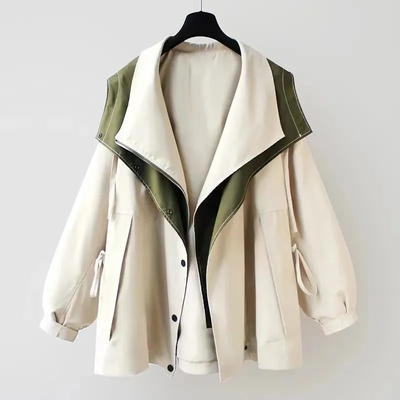 Lilian – Trench-coat stylé et déperlant