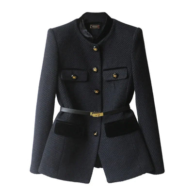 Béatrice | Manteau en Laine : Élégance Intemporelle