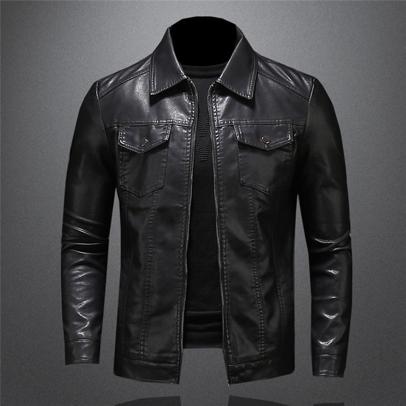 Aubert | Veste en cuir élégante