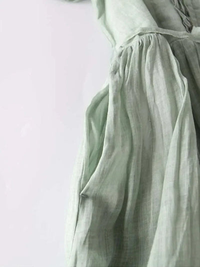 Pauline | Robe élégante en lin