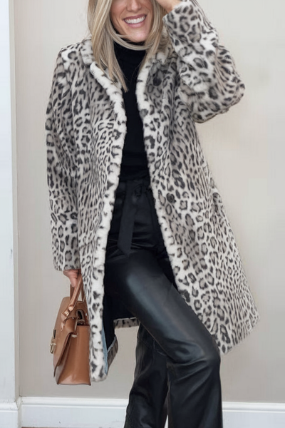Daisy | Manteau Imprimé Léopard
