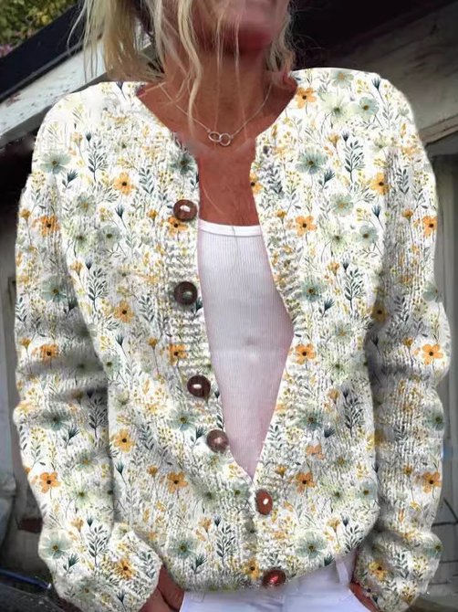 Irma | Cardigan à motif floral