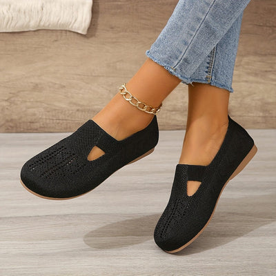 Elodie｜Chaussures plates tricotées pour femmes