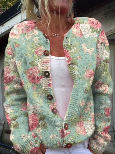 Irma | Cardigan à motif floral