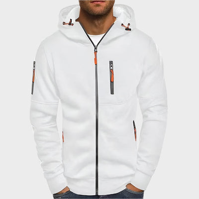 VINCENZO | SWEAT À CAPUCHE AVEC ZIP