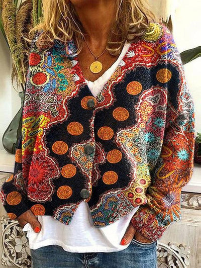 Sascha™ - Pull confortable et coloré en tricot