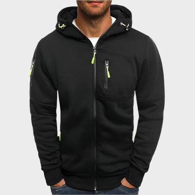 VINCENZO | SWEAT À CAPUCHE AVEC ZIP