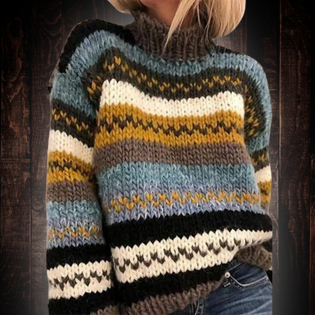 Hendrina | Pull col roulé doux