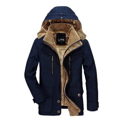 MAX - VESTE D'HIVER ENDUITE EN POLAIRE