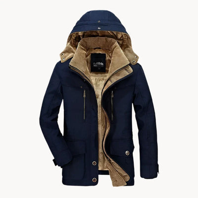 MAX - VESTE D'HIVER ENDUITE EN POLAIRE