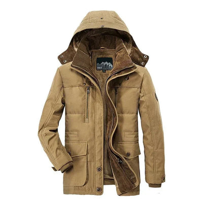 MAX - VESTE D'HIVER ENDUITE EN POLAIRE