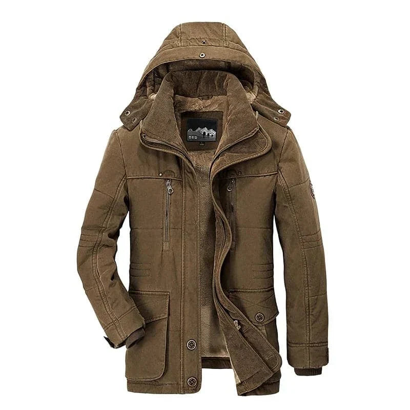 MAX - VESTE D'HIVER ENDUITE EN POLAIRE