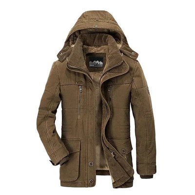 MAX - VESTE D'HIVER ENDUITE EN POLAIRE