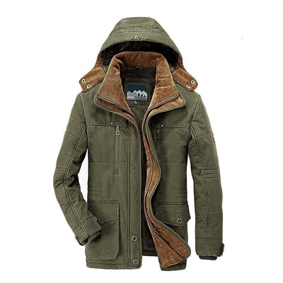 MAX - VESTE D'HIVER ENDUITE EN POLAIRE
