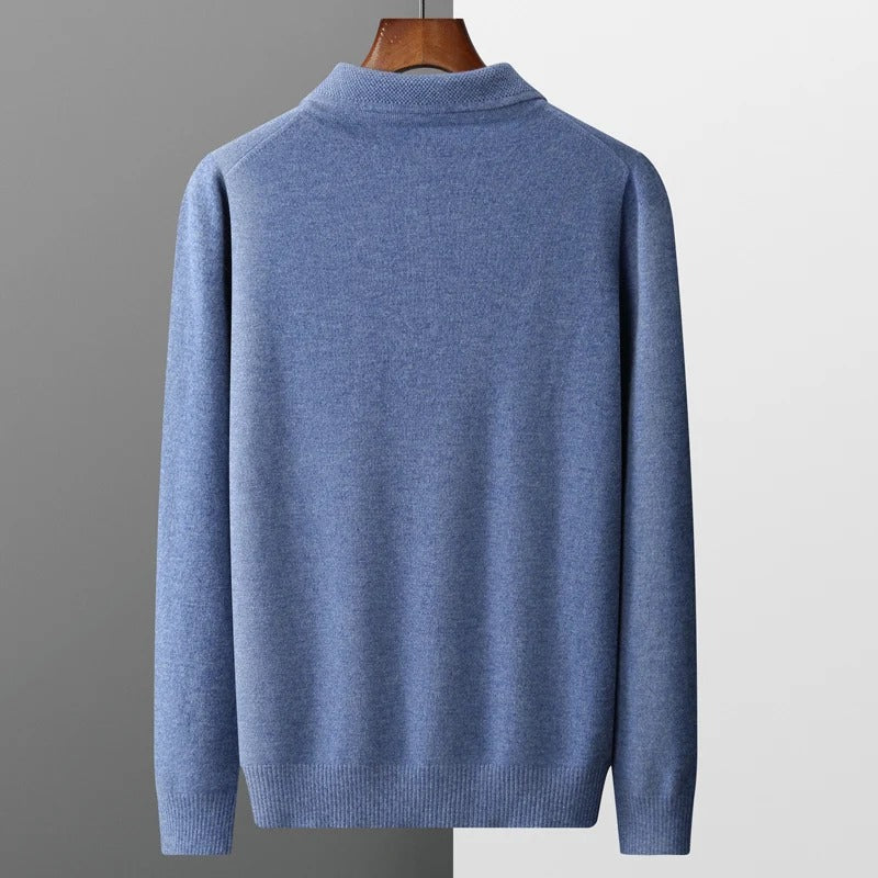 Rafael | Pull Polo en Cachemire