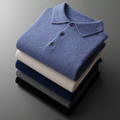 Rafael | Pull Polo en Cachemire