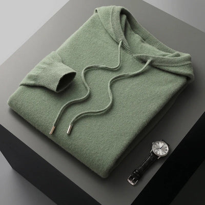 ANDRÉ | Sweat 100% Cachemire avec capuche