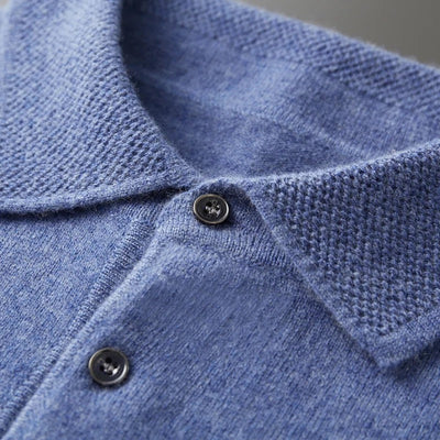 Rafael | Pull Polo en Cachemire