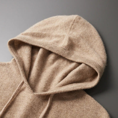 ANDRÉ | Sweat 100% Cachemire avec capuche