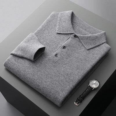 Rafael | Pull Polo en Cachemire