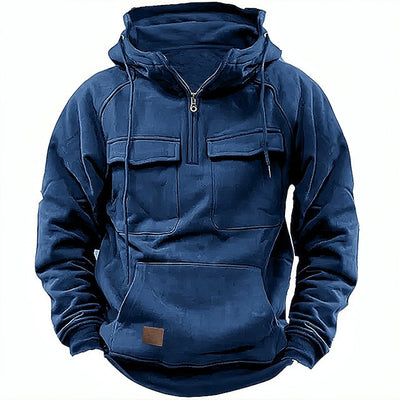 Xavier™ Prime - Sweat à capuche d'hiver confortable avec fermeture éclair