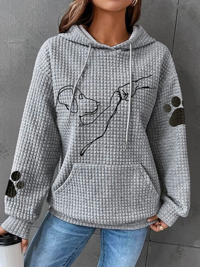 Lina - Sweat à capuche confortable et chaud pour femmes