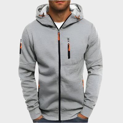VINCENZO | SWEAT À CAPUCHE AVEC ZIP