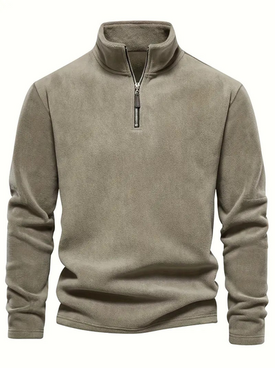 Joshua™ | Pull en polaire avec zip quart
