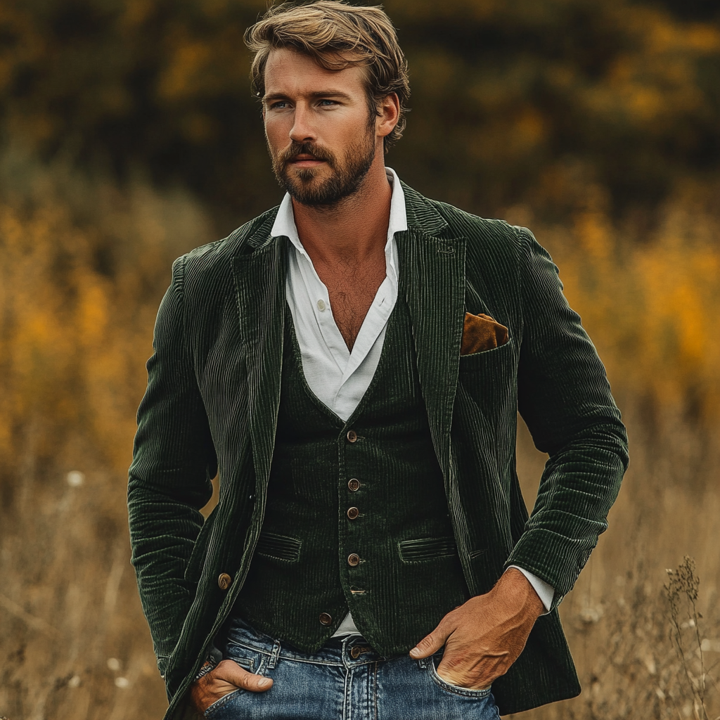 Patricio™ | blazer classique complet + gilet