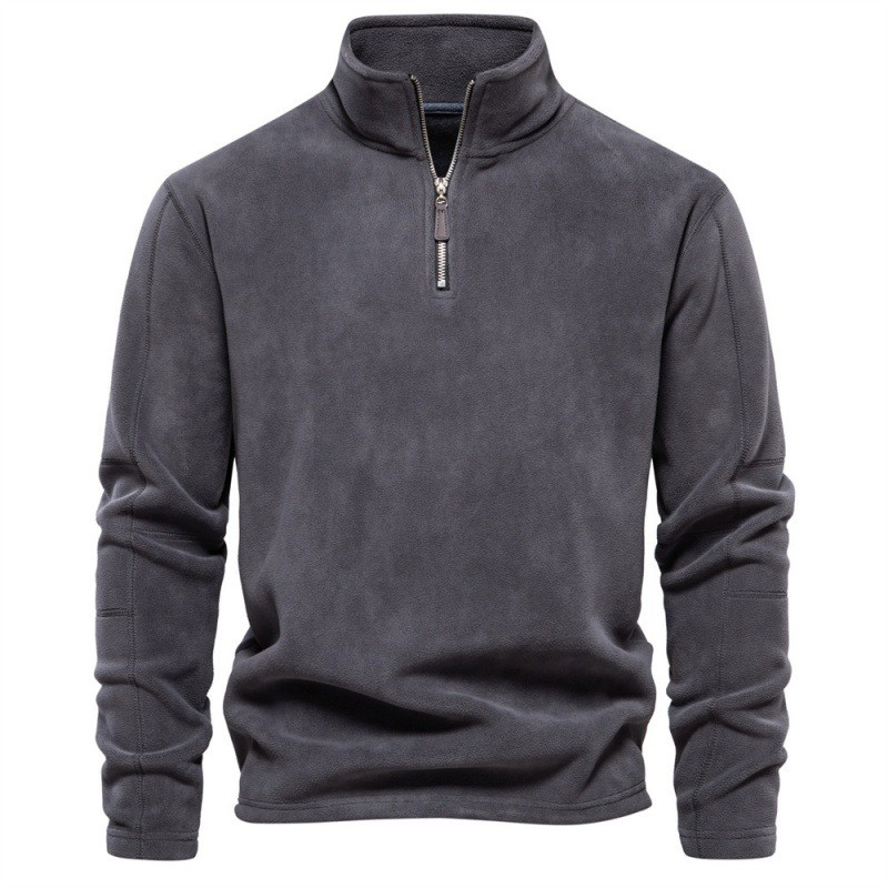 Joshua™ | Pull en polaire avec zip quart