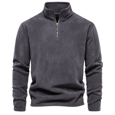 Joshua™ | Pull en polaire avec zip quart