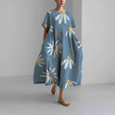 ROSE | ROBE FLORALE CONFORTABLE