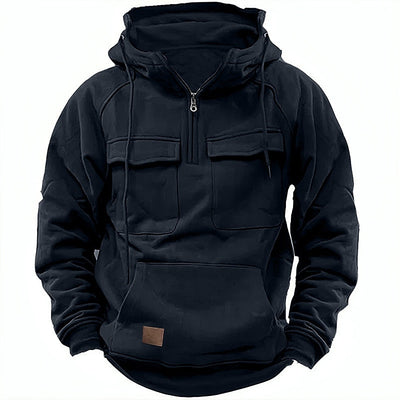 Xavier™ Prime - Sweat à capuche d'hiver confortable avec fermeture éclair